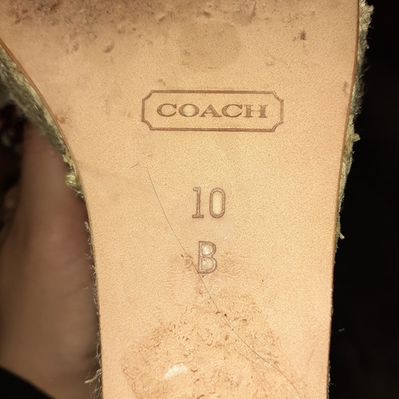 COACH, Maritza Poppy Flower Print, Wedge - Picture 3 of 3